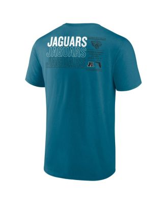 Men's Teal Jacksonville Jaguars Repeat Stats T-Shirt