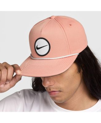 Men's and Women's Coral Retro Pro Performance Snapback Hat