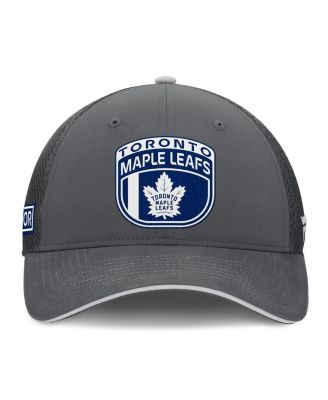 Men's Gray Toronto Maple Leaf's Authentic Pro Home Ice Trucker Adjustable Hat