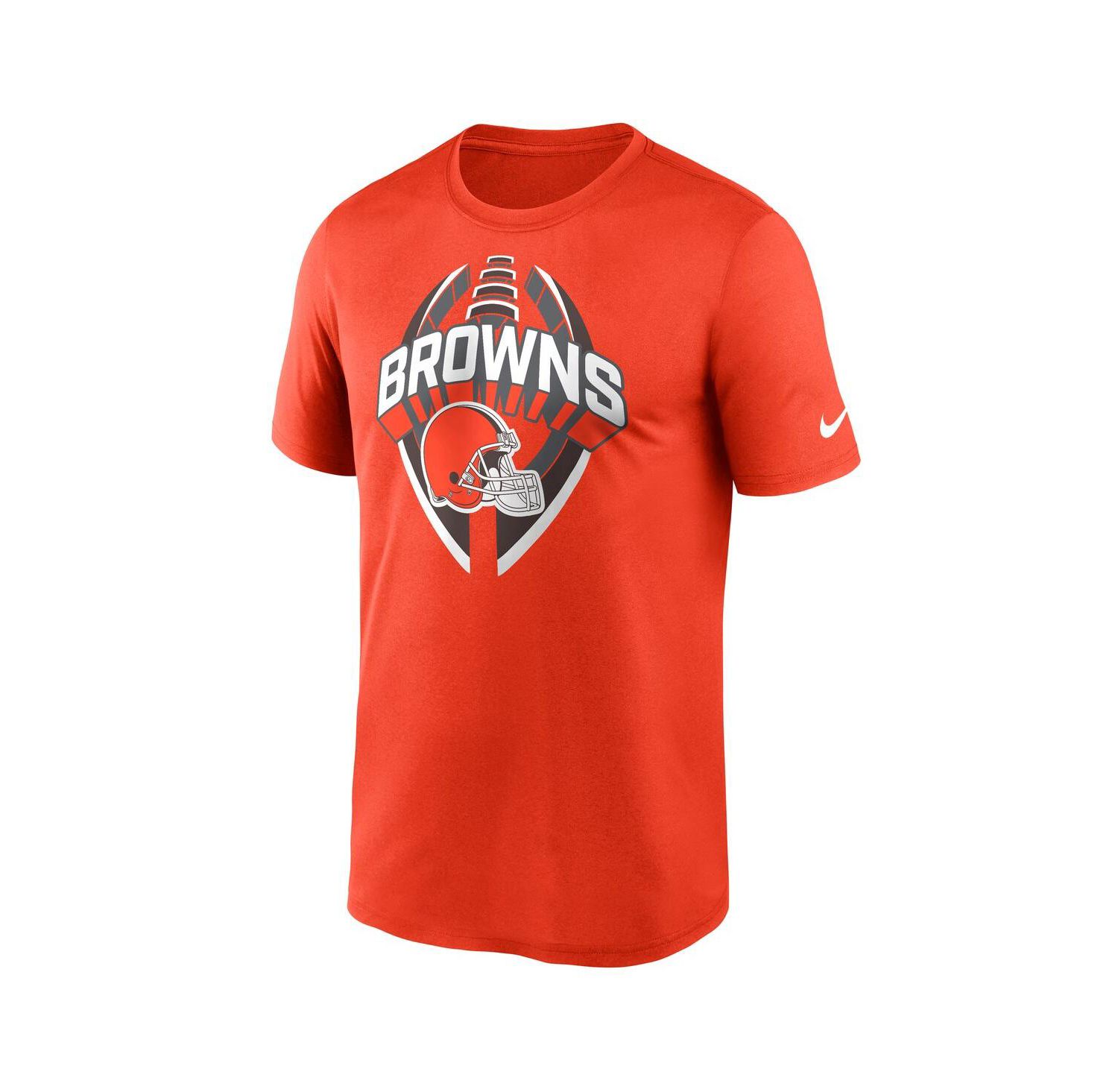 Men's Orange Cleveland Browns Legend Icon Performance T-Shirt