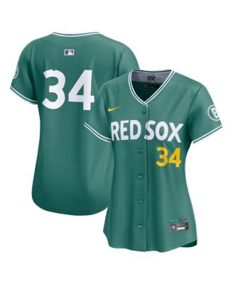 Nike - Women's David Ortiz Green Boston Red Sox 2025 City Connect Limited Retired Player Jersey