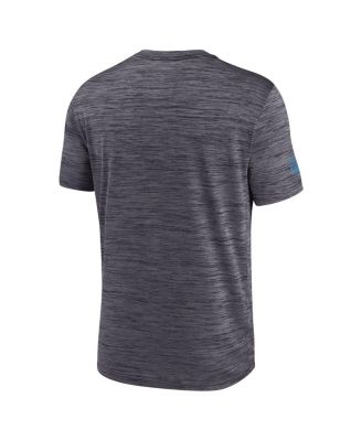 Men's Black Carolina Panthers Sideline Velocity Performance T-Shirt