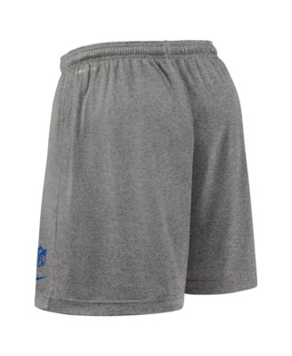 Men's Gray Buffalo Bills Sideline Reversible Performance Shorts