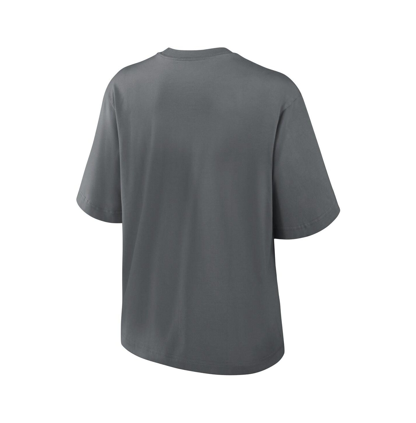 Женская футболка Nike Charcoal Philadelphia Eagles Glory Arch Boxy — фото 3