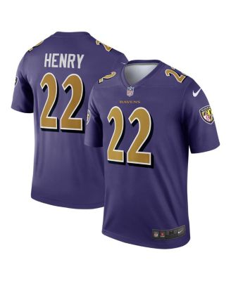 Nike - Men's Derrick Henry Purple Baltimore Ravens Alternate Legend Jersey
