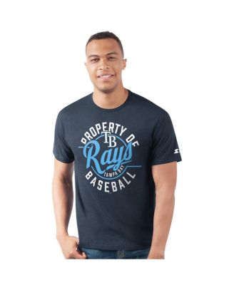 Starter - Men's Navy Tampa Bay Rays Prime Time Property Of T-Shirt