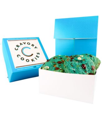 The Cravory - Cookie Monster Cookies Gift Box, 6 Cookies