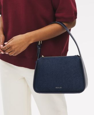 Denim Westwell Lane Indigo Small Zip-Top Grab Bag