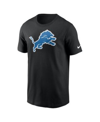 Men's Black Detroit Lions Primary Logo T-Shirt