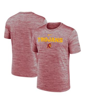 Nike - Men's Cardinal USC Trojans 2025 Sideline Velocity Performance T-Shirt