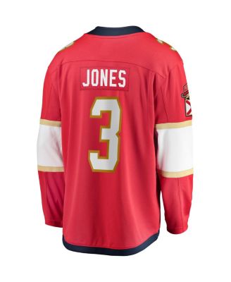Men's Seth Jones Red Florida Panthers Home Breakaway Jersey