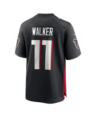 Men's Jalon Walker Black Atlanta Falcons 2025 NFL Draft First Round Pick Game Jersey