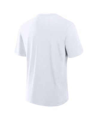 Men's White Utah Mammoth Wordmark Stadium Slub T-Shirt