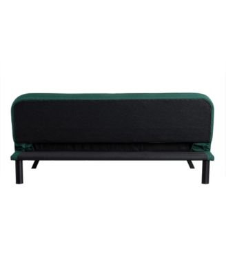 66.1" Polyester Forrest Convertible Futon