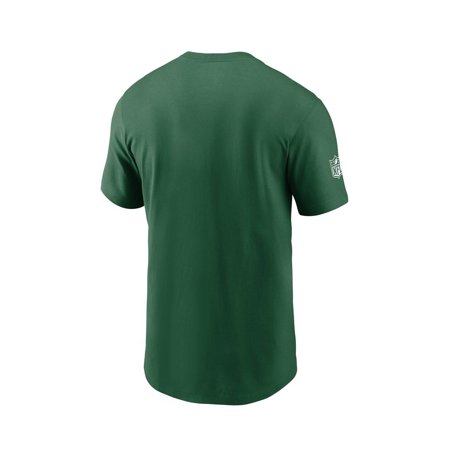 Мужская футболка Nike Green New York Jets Sideline Performance — фото 3
