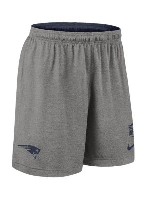 Men's Navy New England Patriots Sideline Reversible Performance Shorts