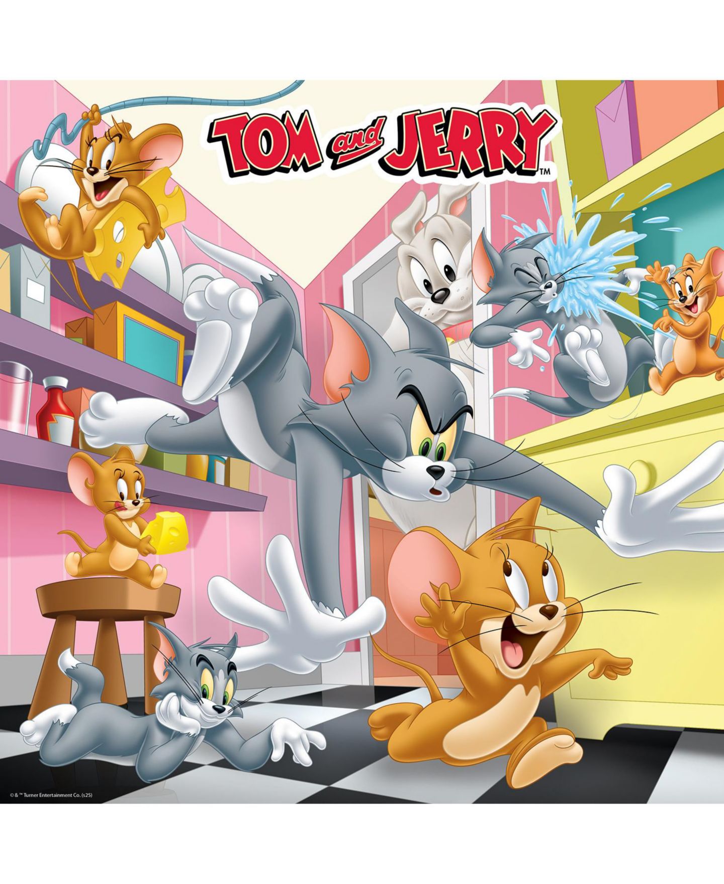 Детский пазл MasterPieces Puzzles Tom & Jerry 500-Piece Jigsaw Puzzle, Ages 14+ — фото 2