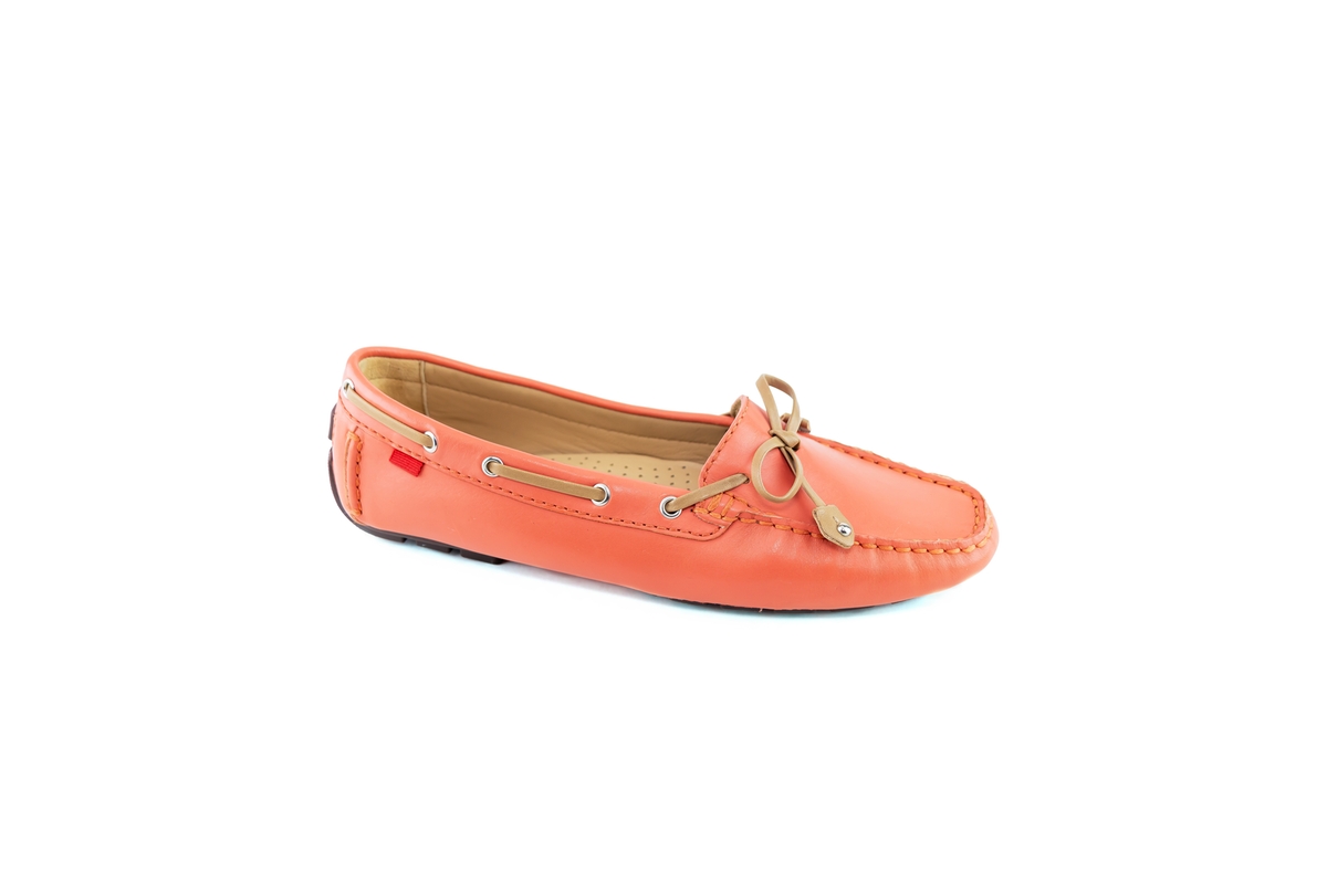 Womens Cypress Hill Tiebow Driver Loafer - Cognac napa