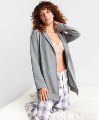 Women's Brushed-Back Terry Robe, Macy's Exclusive