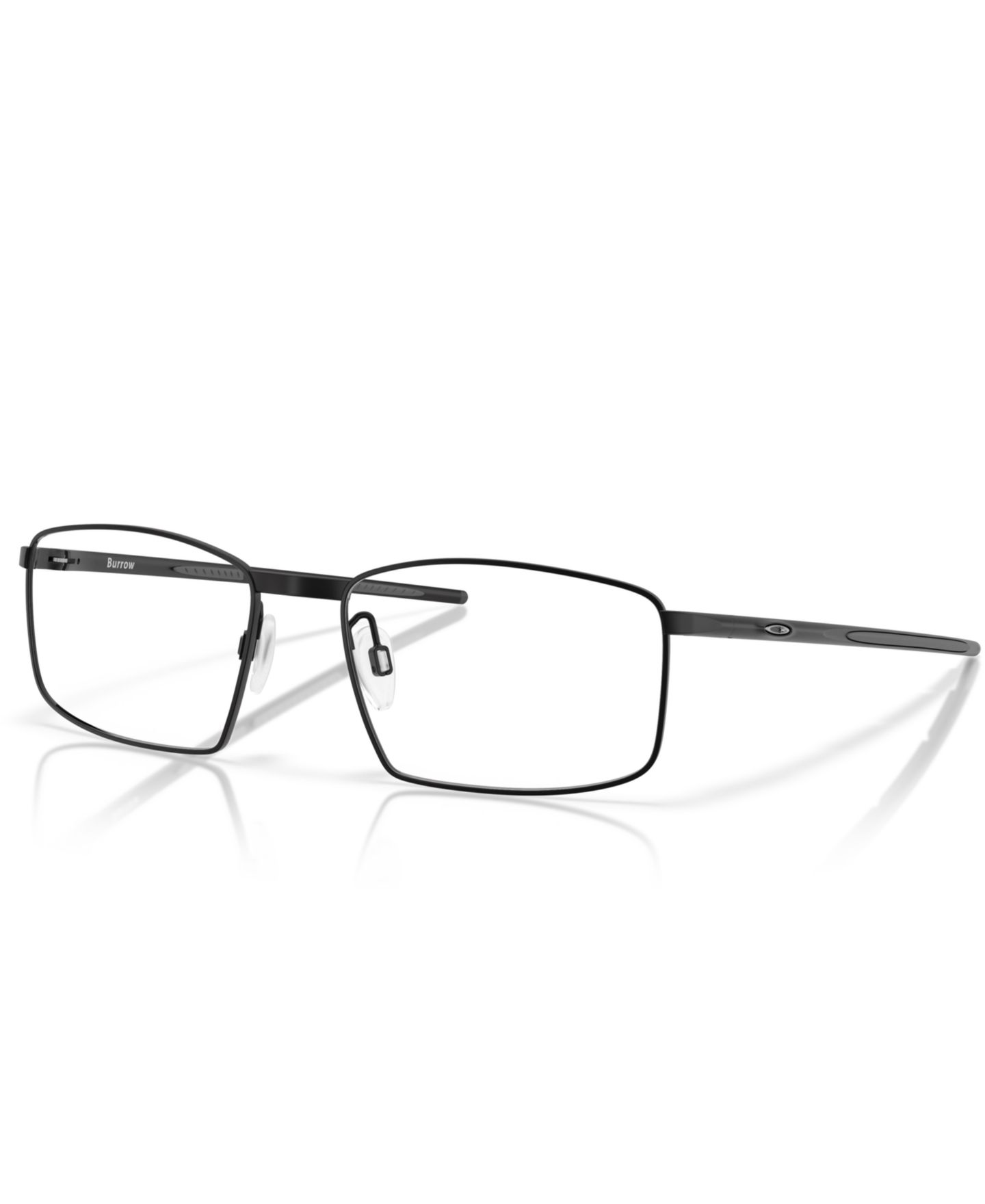 Очки Oakley Unisex Square Titanium OX5086 Burrow Eyeglasses, цвет: Атласный чёрный — фото 1