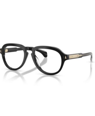 Moncler Unisex Pilot Eyeglasses ME2009U - Shiny Black 484$