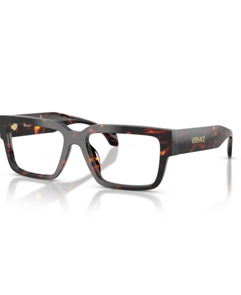 Мужские Versace Man Rectangle Plastic VE3374U Eyeglasses