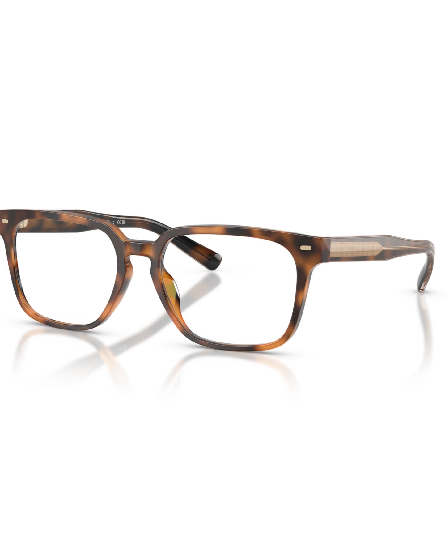 Мужские очки Brooks Brothers Man Rectangle Plastic BB2072U Eyeglasses, цвет: Чёрный — фото 1