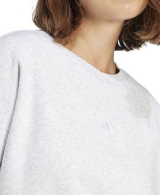 Women's Essentials Crewneck Small-Logo Sweatshirt 