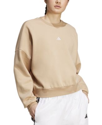 Women's Essentials Crewneck Small-Logo Sweatshirt 