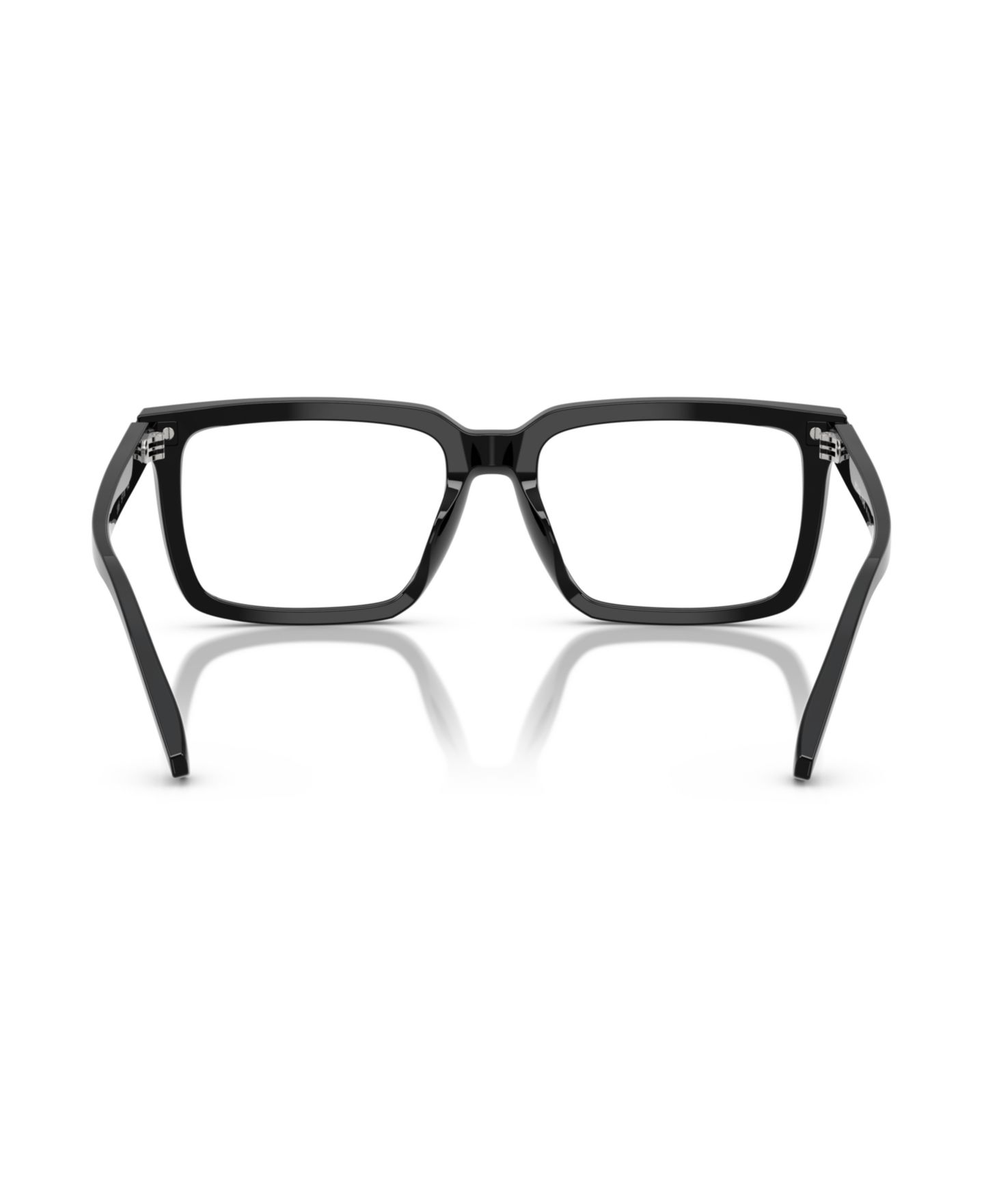 Мужские очки Michael Kors Man Square Plastic MK4155U Bayshore Eyeglasses, цвет: Чёрный — фото 4