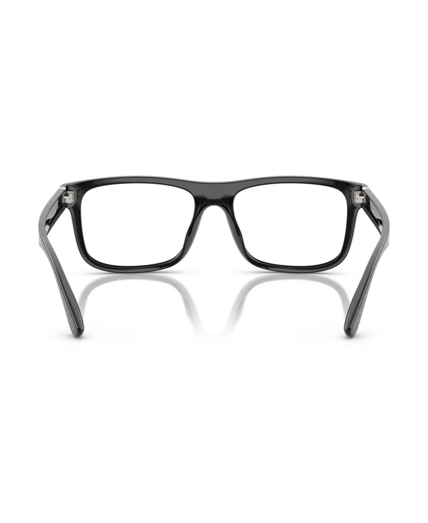 Мужские очки Polo Ralph Lauren Man Rectangle Plastic PH2290U Eyeglasses, цвет: Блестящий чёрный — фото 4