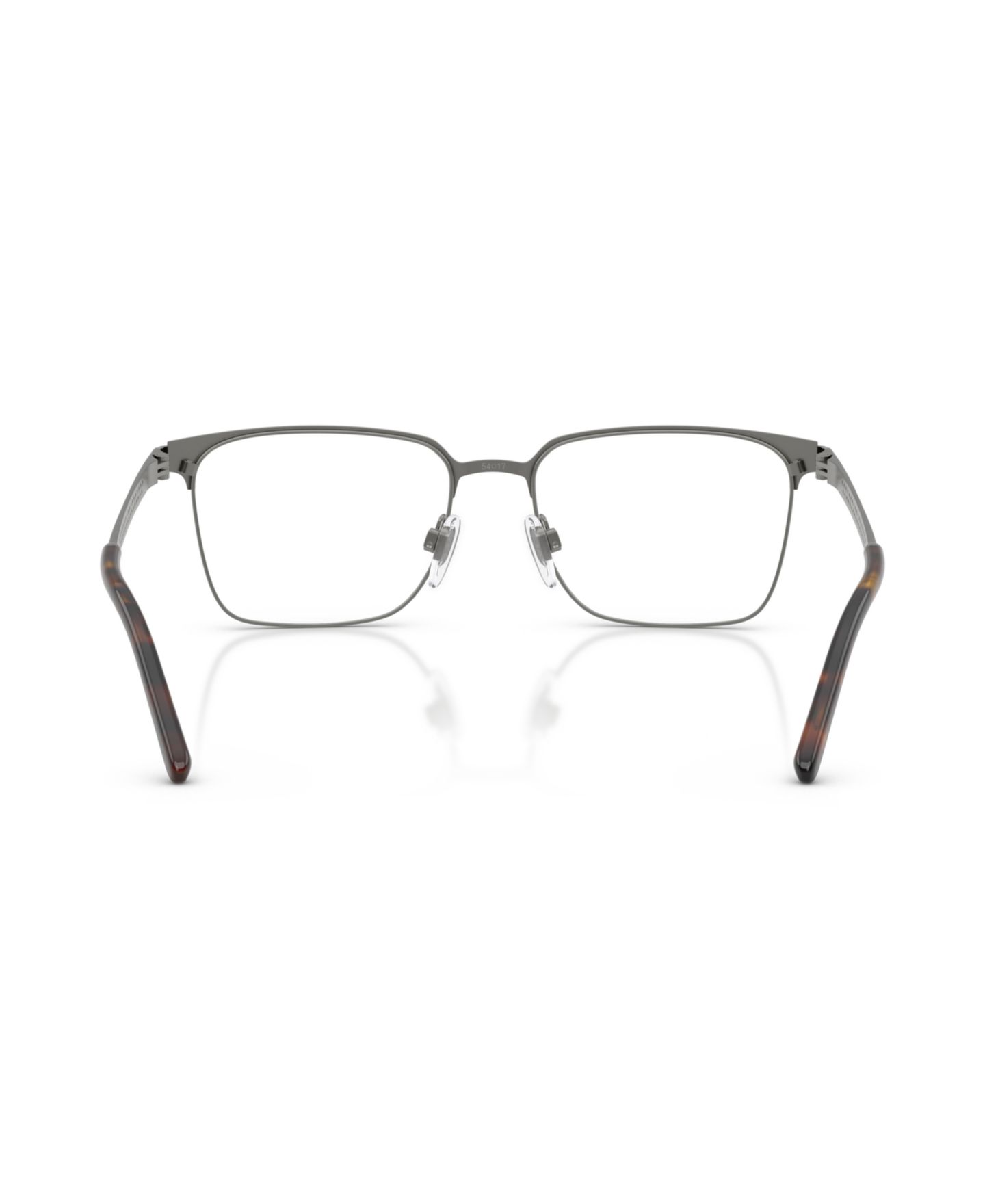 Мужские очки Ralph Lauren Man Square Metal RL5133 Eyeglasses, цвет: Блестящий графитовый — фото 3