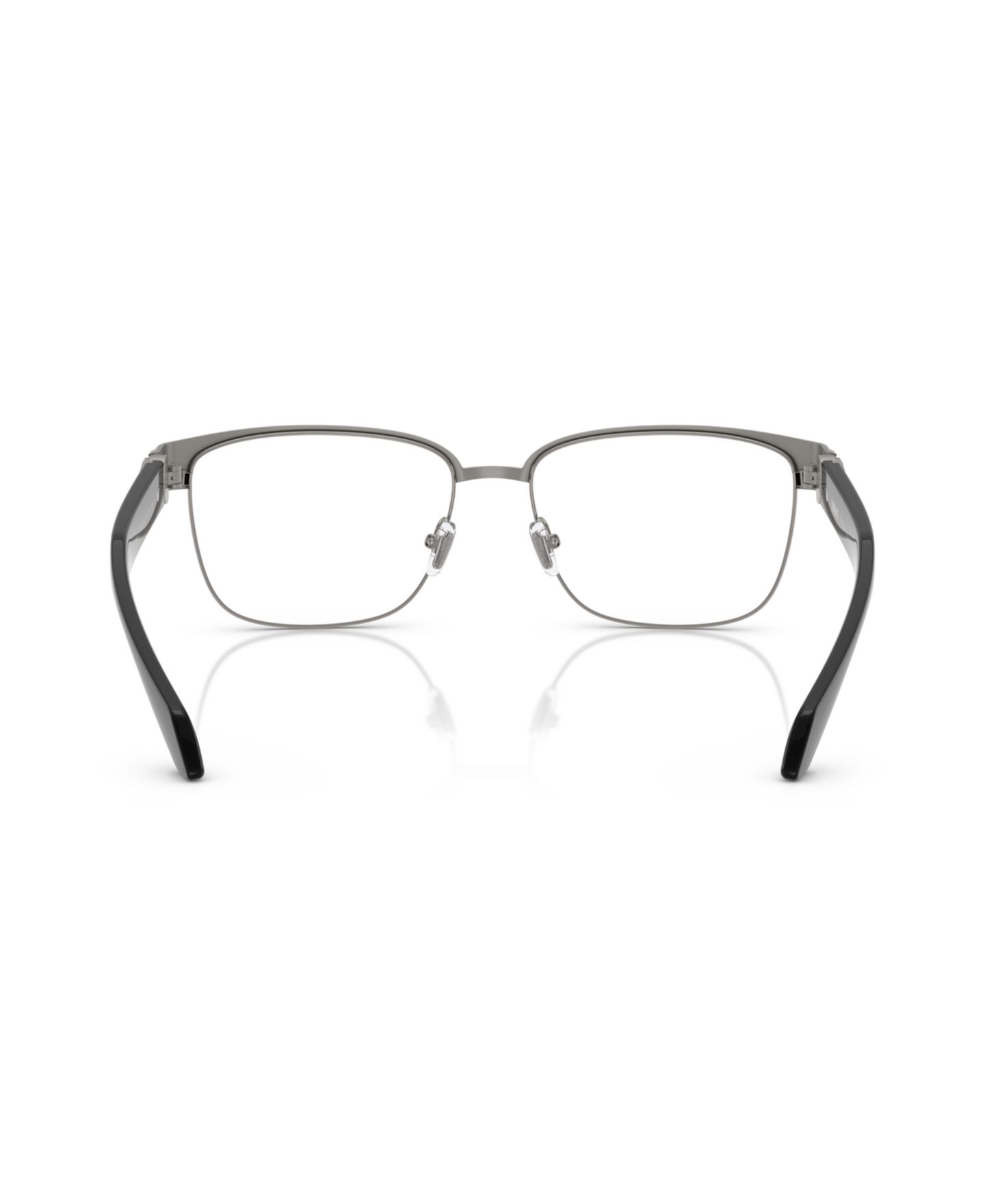 Мужские очки Versace Man Square Metal VE1306 Eyeglasses, цвет: Графитовый металлик — фото 4