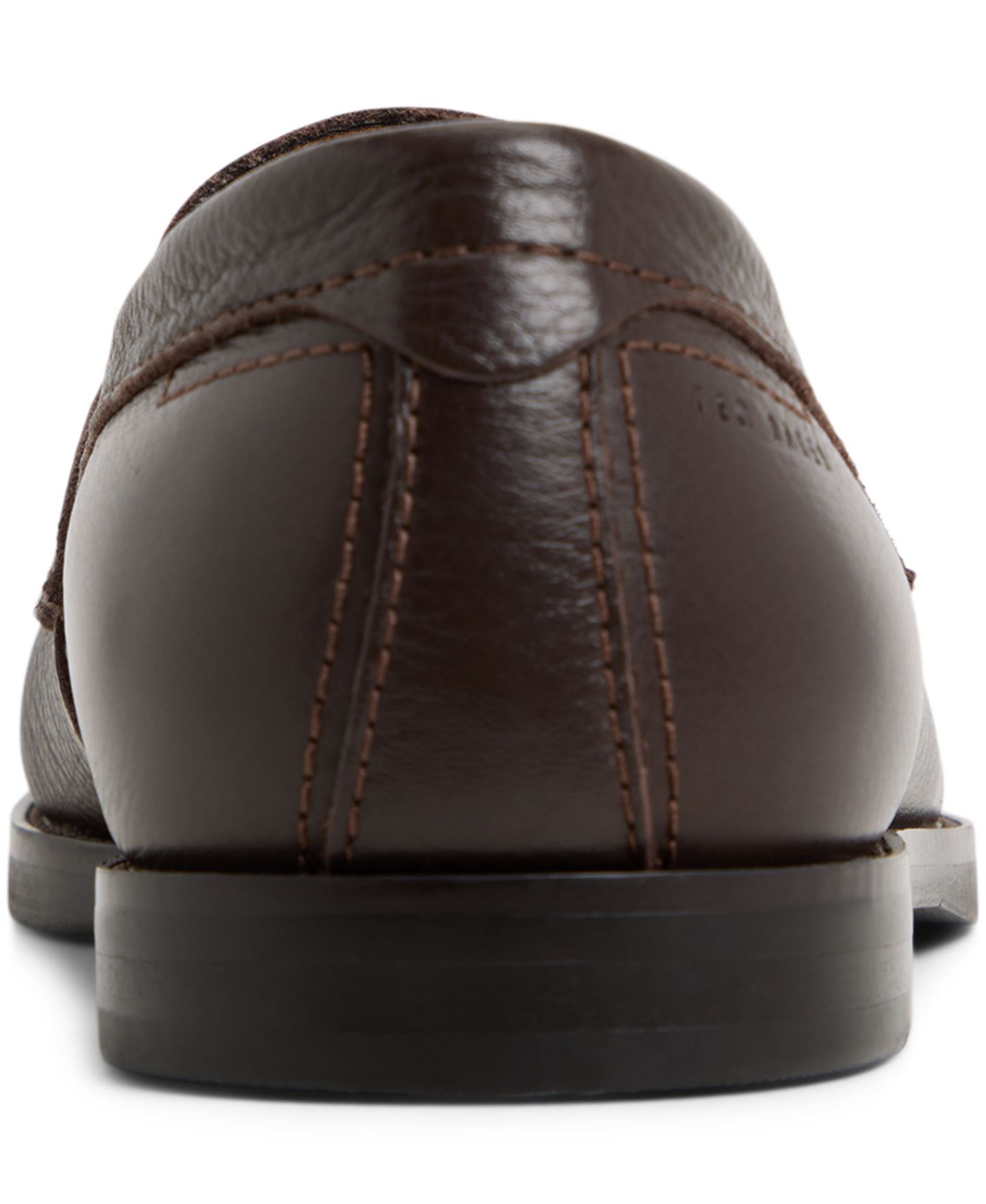 Мужские туфли Ted Baker Parliament Dress Loafer, цвет: Тёмный коричневый — фото 3