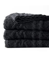 Lifestyle Cable Knit Chenille Throw, 51" x 67"