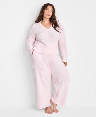 Women's Chenille Sweater & Pant Set, XS-3X, Macy's Exclusive