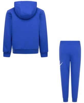 Little Boys Club Fleece 2-Pc. Logo Hoodie & Sweatpants Set 