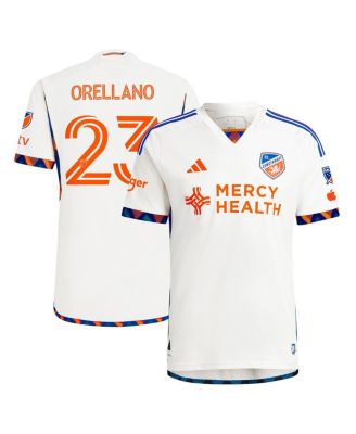 adidas - Men's Luca Orellano White FC Cincinnati 2024 The Canvas Kit Authentic Player Jersey