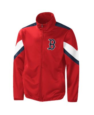Men's Red Boston Red Sox Earned Run Full-Zip Jacket