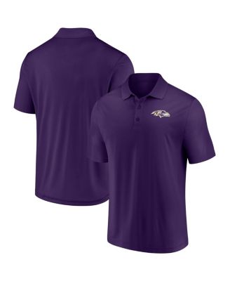 Fanatics - Men's Dark Purple Baltimore Ravens Polo Shirt