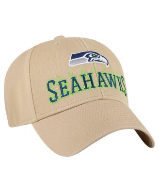 Men's Khaki Seattle Seahawks Powell MVP Adjustable Hat