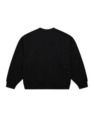 Women's Black New York Knicks Hardwood Classics Home Team Pullover Sweatshirt