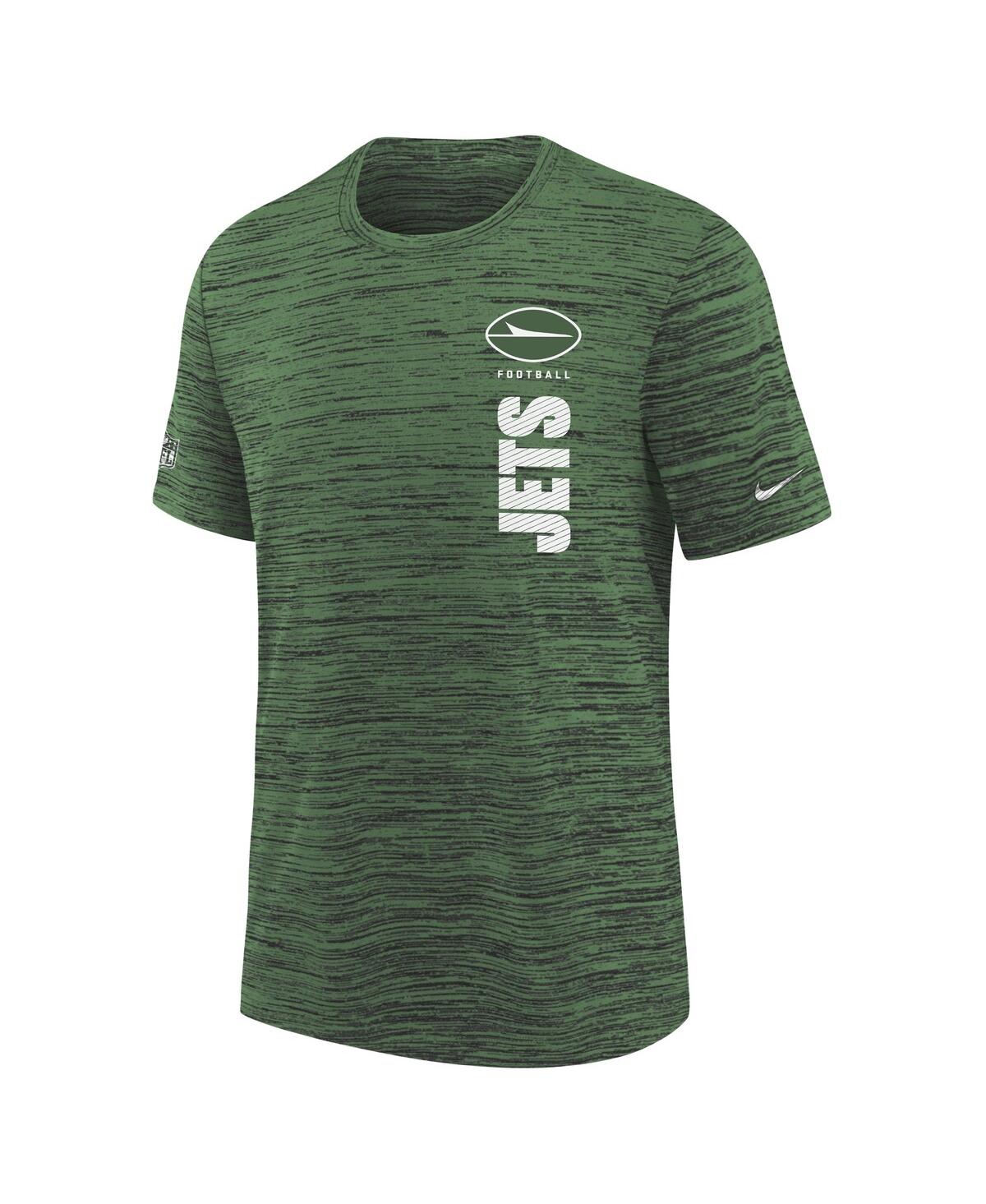 Nike Big Boys And Girls Green New York Jets Sideline Velocity Performance T-shirt In Green