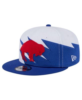 New Era - Men's Royal Buffalo Bills Throwback Jagged 9FiFTY Snapback Hat