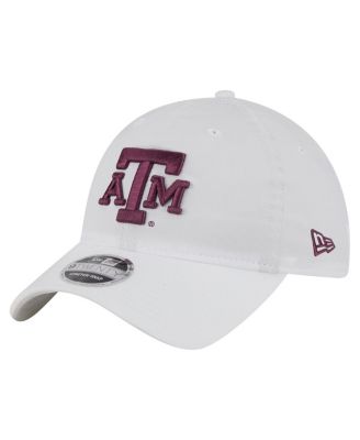 New Era - Men's White Texas A M Aggies Active Ripstop 9TWENTY Adjustable Hat