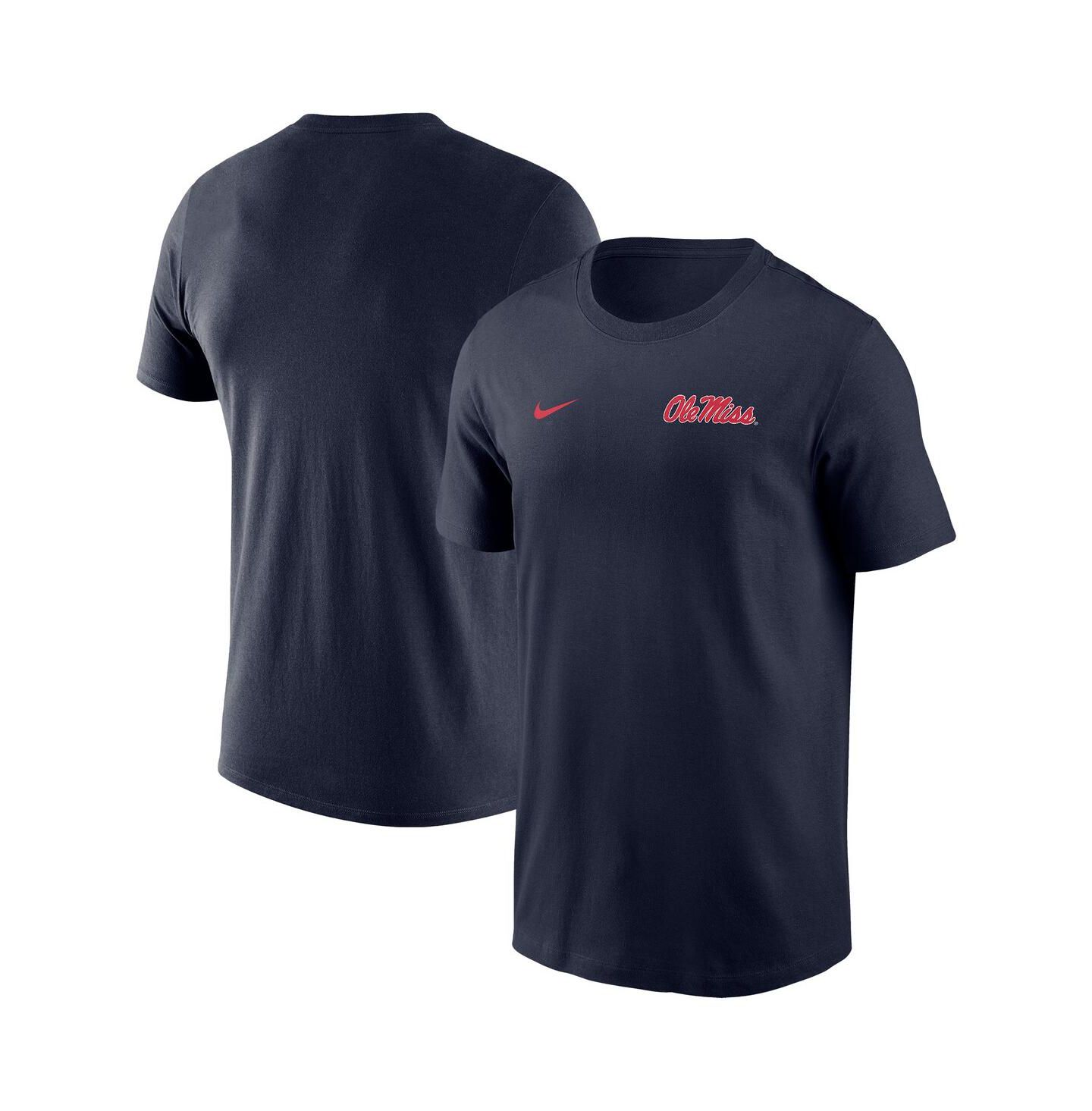 Мужская футболка Nike Navy Ole Miss Rebels 2025 Sideline Legend Performance — фото 1