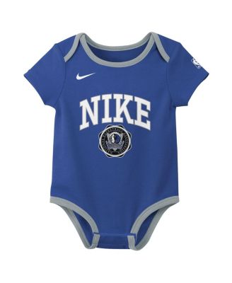 Newborn&nbsp;2-Pack Blue/Black&nbsp;Dallas Mavericks Just Do It Bodysuit Set