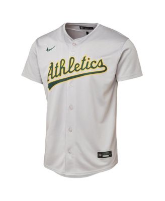 Big Boys and Girls Gray Athletics Road Limited Jersey