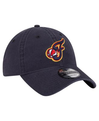 Men's and Women's Navy Indiana Fever Core Alt Logo 9TWENTY Adjustable Hat