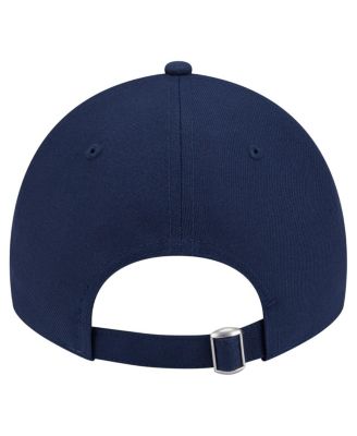 Men's and Women's Navy Dallas Wings Core Alt Logo 9TWENTY Adjustable Hat